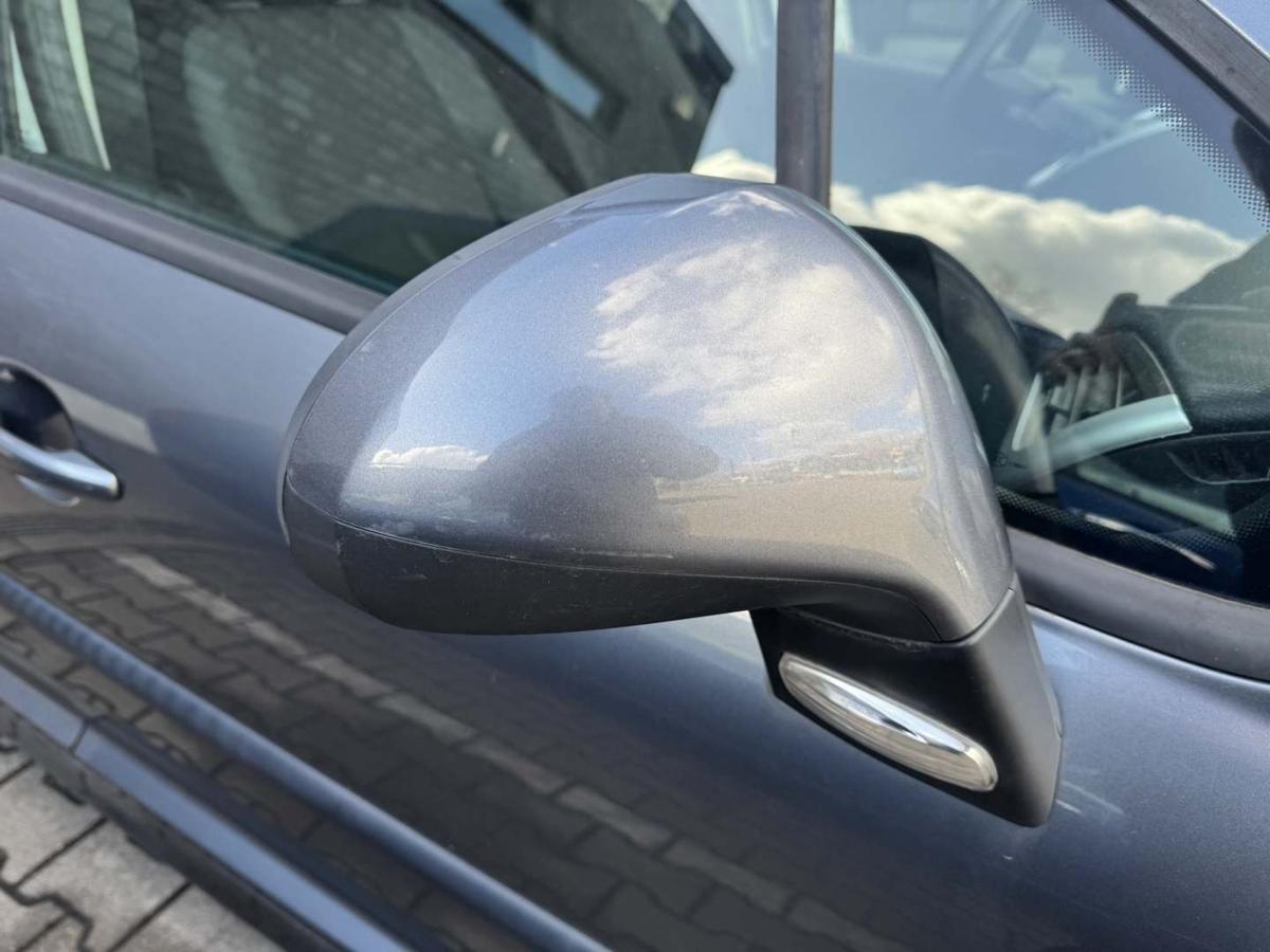 Peugeot 207 original Au&szlig;enspiegel rechts elektrisch verstellbar KTH Thorium Grau Bj.2010